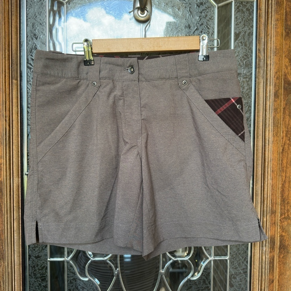 Nike Men's Charcoal Flat Front Shorts